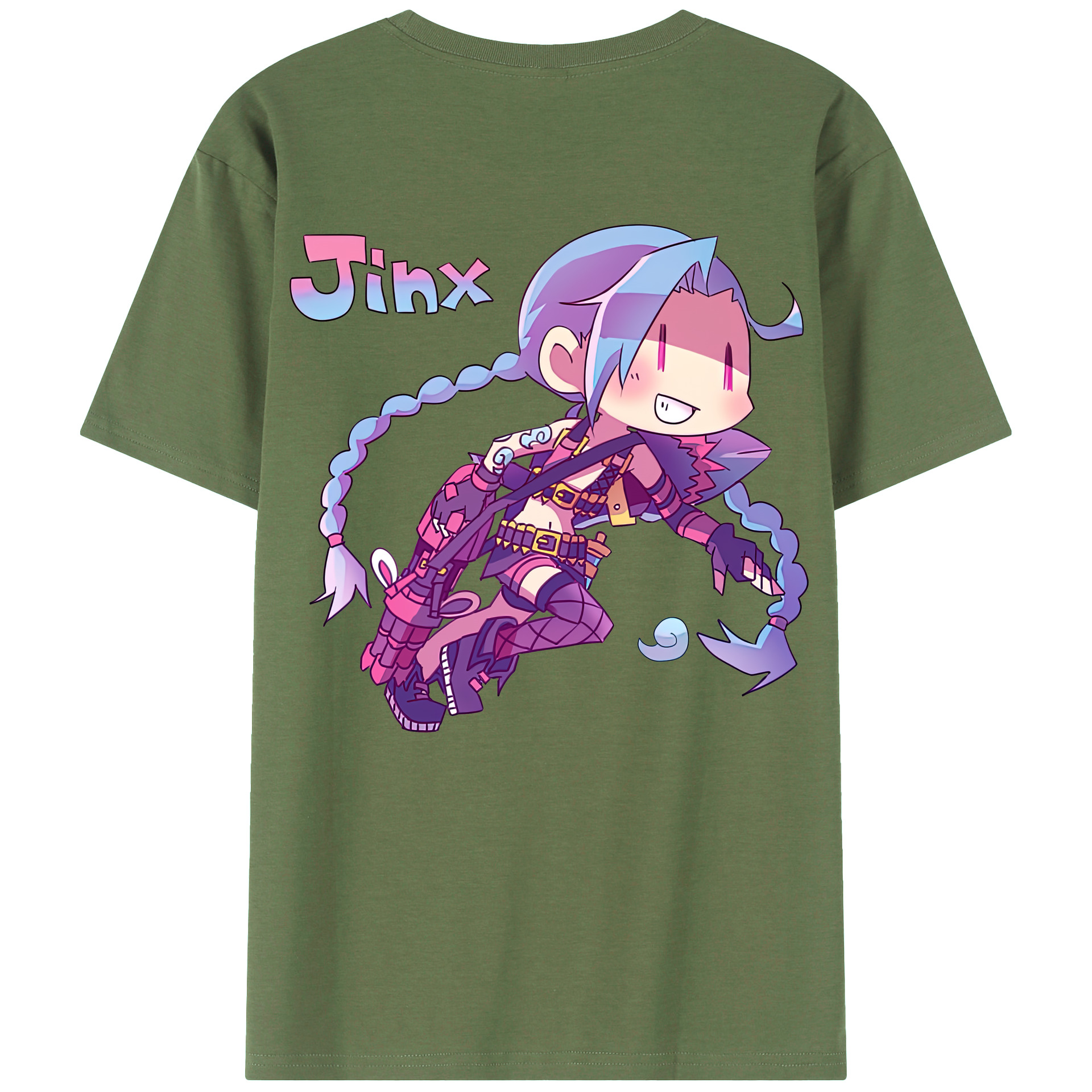 （画像用） リーグ・オブ・レジェンド League of Legends LOL 綿100％ メンズ半袖Tシャツ（バックプリント） 通気性
